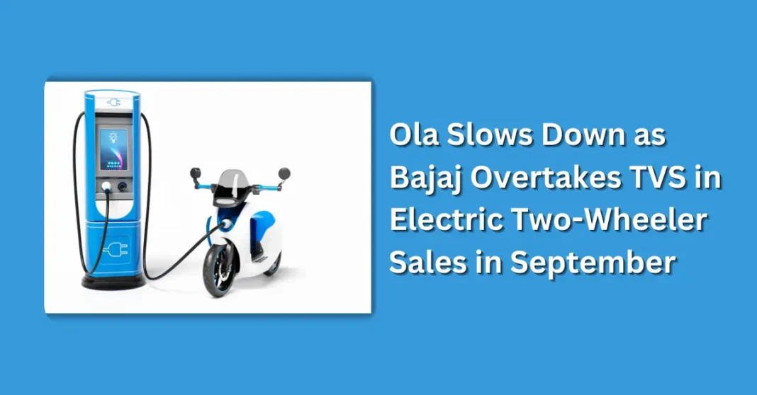 ola-slows-down-as-bajaj-overtakes-tvs-in-electric-two-wheeler-sales-in-september